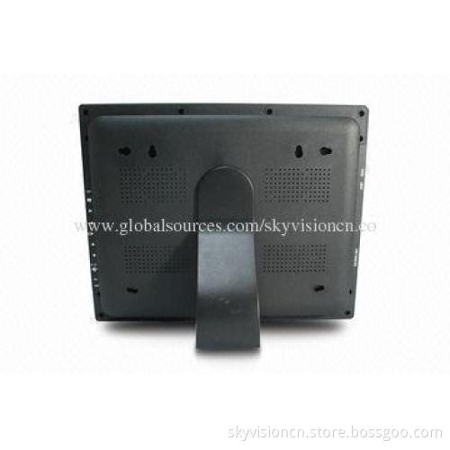12-inch new style digital photo frame, wall mountable by VESA hole, 75*75mm